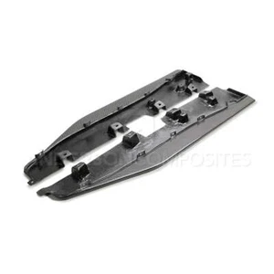 Carbon Fiber GT500 Side Splitters For 2020-2022 Ford Shelby GT500 - Picture 1 of 9