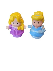 Fisher Price Little People Disney Prinzessin Rapunzel & Cinderella Ersatzspielzeug - Bild 1 von 7