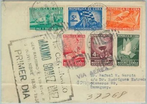 77120 - HABANA - Historia Postal - FDC COVER 1936 - BANDERAS PALOMAS de la paz - Imagen 1 de 1