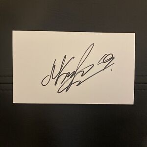 Mykola Kukharevych Swansea City, Hibernian, Ukraina Ręcznie podpisana karta z autografem