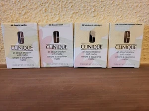 Clinique All About Shadow Soft Matte BNIB 0.07oz./2.2g ~choose your shade~ - Picture 1 of 5