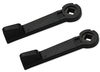 Patio Door Handle Lever Set 7mm To Suit Schlegel Handles 1 PAIR - Image 1 of 4