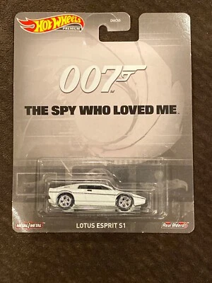 Hot Wheels Lotus Esprit S1 007 The Spy Who Loved Me James Bond DMC55-956Q 1/64 - Image 1 of 4