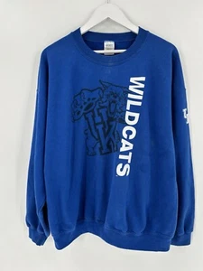 Vintage UK Kentucky Wildcats Sweatshirt Mens XL Blue Pullover Graphic Cotton - Picture 1 of 23