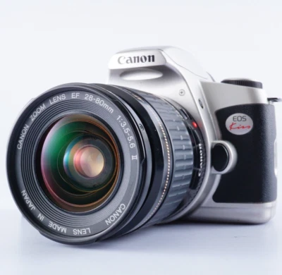 EX+5 Canon Rebel G EOS Kiss 35mm Camera w/ EF 28-80mm F/3.5-5.6 II USM JAPAN - Image 1 of 4