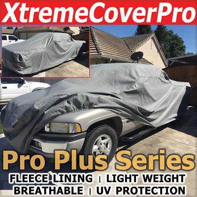 2008 2009 Dodge Dakota Ext Cab 6.5ft Bed Breathable Truck Cover Dark Gray - Imagem 1 de 4