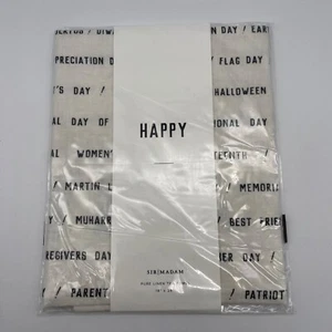 Anthropology Sir Madam Happy Geschirrtuch - Bild 1 von 4