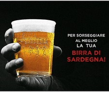 ICHNUSA   KIT 6 BICCHIERI  **NUOVI BIRRA DI SARDEGNA 1912 **