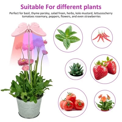 LED Grow Light Plant Growing Lamp Full Spectrum 3 Modes for Indoor Plants Timing - Image 1 of 4