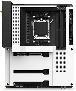 NZXT N7-B65XT-W1 AMD AM5 B650 ATX Desktop Motherboard White - Picture 1 of 2
