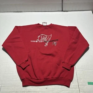 Sudadera De Colección Tampa Bay Buccaneers Para Hombre Talla M Rojo Logo 7 Estilo Clásico - Imagen 1 de 11