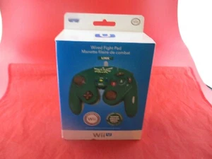 The Legend of Zelda Wii U Fired Fight Pad Green Remote Control Paddle NEW - Picture 1 of 4