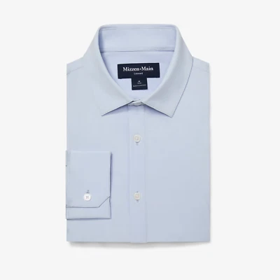 Camisa de vestir Mizzen+Main Sotavento - Ajuste ajustado - Longitud regular (selecciona talla/color) Foto 1 de 2