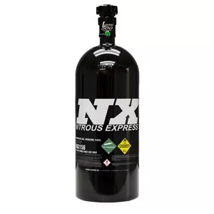 4.5kg (10Lb) Black Bottle W/ Lightning 500 Valve Nitrous Express NX11100B - Picture 1 of 1