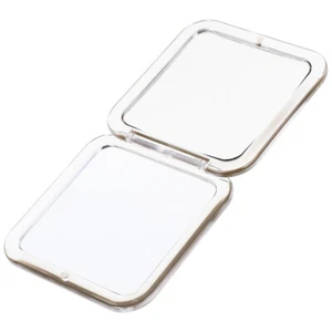 Folding Vanity Mirror Small Compact for Purse Pocket Women Travel - Picture 1 of 12