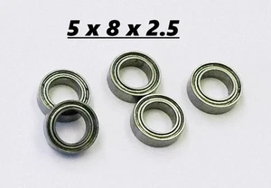 5 Stck. kleines Miniaturlager 5x8x2.5 Mikrolager kostenloser USA-Versand - Bild 1 von 1