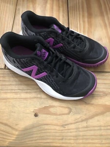 New Balance 996 Womens Sz 6 Black/ Violet Running Shoes - Picture 1 of 6
