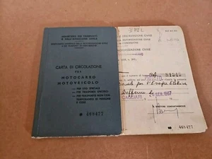 Moto Guzzi Ercolino 1967 Complete Booklet With Complementary Code.0098 - Picture 1 of 1