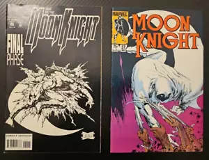 MOON KNIGHT #37 60 - Marvel 1984 - Harrisburg VF Lot of 2 Books - Picture 1 of 8