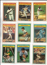 1986 thru 1990 KAYBEE Pick-A-Card Gwynn Mattingly Brett Clemens Parker Boggs +++