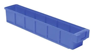LA KA PE Kleinteilebox VKB 500 x 93 x 83 mm blau - 50093 02 02 - Bild 1 von 2