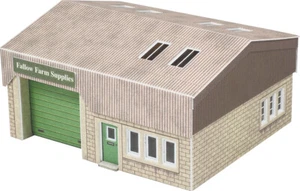 PN185 Metcalfe N Gauge Scale Industrial Unit Building Card Construction Kit New - Picture 1 of 3