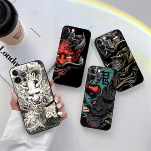 Samurai Ghost Phone Case For iPhone 16 15 14 13 12 11 Pro Max Mini Plus XR XS - Picture 1 of 15