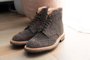 Division Road x Tricker’s Stow Reverse Flint Kudu - UK 7.5 - 2298 New with Box - Picture 1 of 8