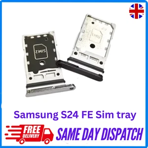 Soporte de ranura para bandeja SIM de repuesto para Samsung Galaxy S24 FE - Stock en Reino Unido - Imagen 1 de 1