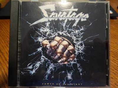 Power Of The Night by Savatage (CD, 1985, Atlantic Records) VG Condition - Image 1 of 2