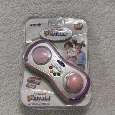 rare PINK Vtech V.Smile V-Motion WIRELESS CONTROLLER * Active Learning System - Image 1 of 4