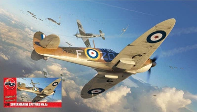 KIT MODELLINO AEREO STATICO AIRFIX SUPERMARINE SPITFIRE MK.1A SCALA 1:48 - Immagine 1 di 4