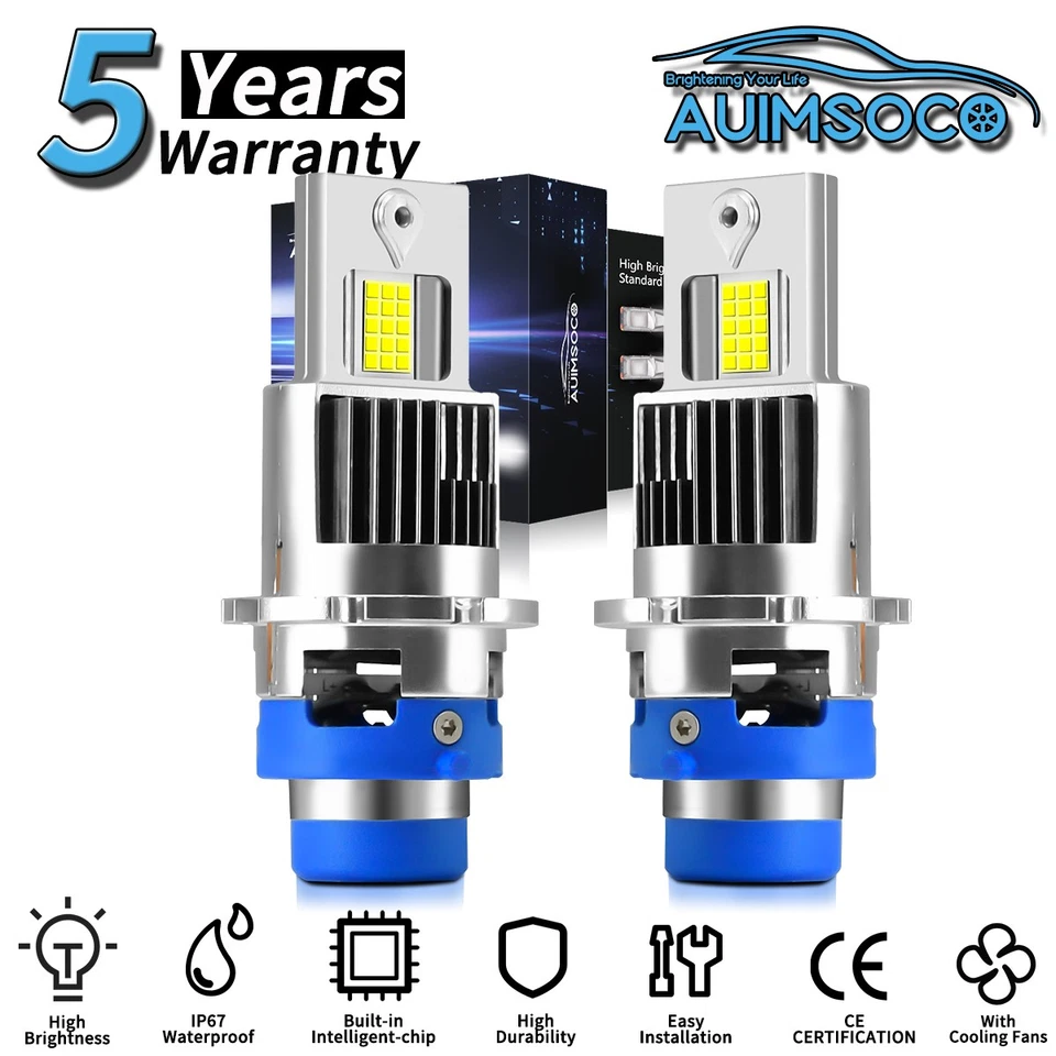 Faros LED HID para Lexus ES350 2007-2015 sedán base 4 puertas 3,5 L bombillas de reemplazo Foto 1 de 4