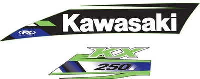 Factory Effex 15 OEM Replica Shroud Graphics for Kawasaki 12-15 KX 450F 18-05132 - Image 1 of 4