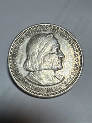 1892 Colombian Exposition Half Dollar - Philadelphia Mint - Nice Toning #012 - Image 1 of 2