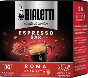 Bialetti Caffè D'Italia, Box 16 Capsule, Roma, Intensità 9, Compatibili Con Macc - Foto 1 di 7