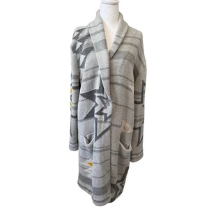 New PENDLETON Women's Gray Long Sweater Cardigan Coat Size XL - Picture 1 of 9