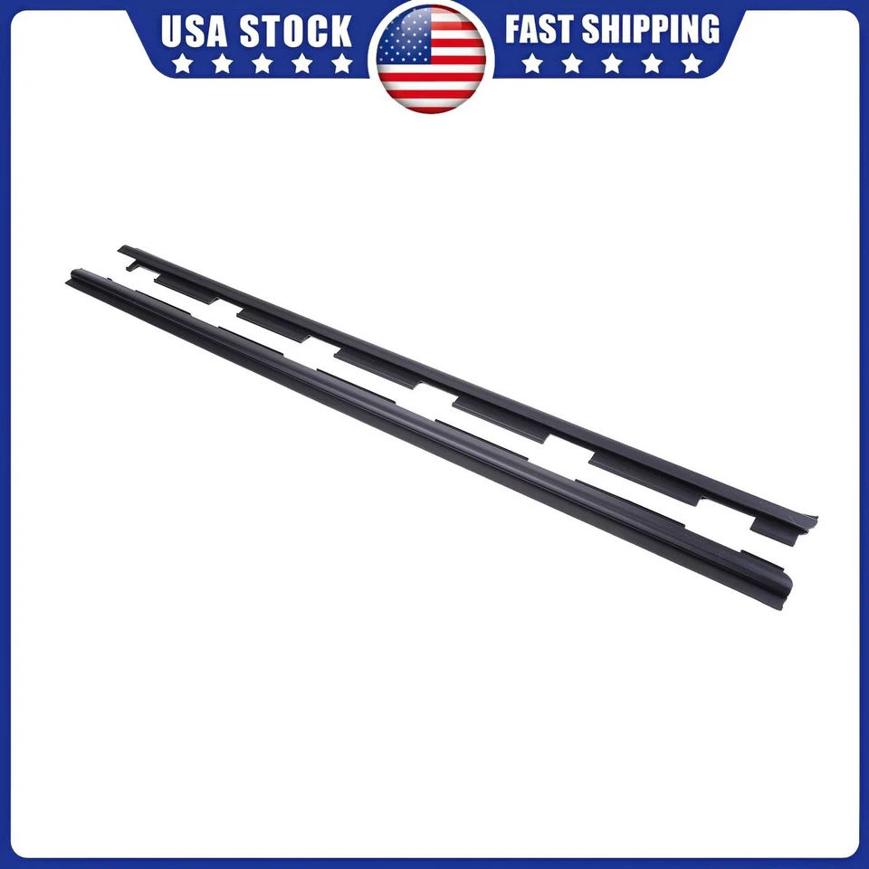 Kit de tira de sellado limpiaparabrisas delantero izquierdo derecho para GMC 1988 1989-1999 varios modelos Foto 1 de 4