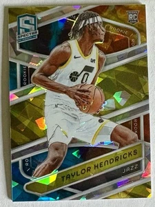 2023-24 Panini Spectra Astral Taylor Hendricks /49 Rookie Utah Jazz - Picture 1 of 2