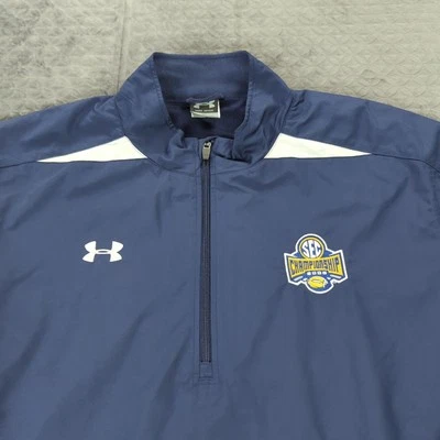 SEC Championship Football Jacket Windbreaker Under Armour Zip Pullover Men XL - Image 1 of 4