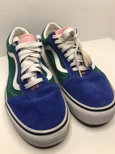 Vans Old Skool Retro Corte Para hombres Talla 9 Retro Parte Superior Baja Multicolor Zapatos de Skate - Imagen 1 de 13