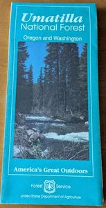 Umatilla National Forest, Oregon, Pacific NW Region, USFS 1992 TOP COND. - Bild 1 von 3