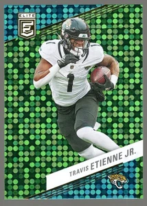 Travis Etienne Jr. 2023 Donruss Elite Green Disco #95 Jacksonville Jaguars - Picture 1 of 2