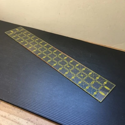 Vintage Omnigrid Quilting Ruler for Accurate Rotary Cutting & Sewing Made in USA - Image 1 of 4