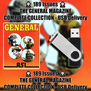 REVISTA GENERAL 189 Ediciones Colección Completa Entrega USB - Imagen 1 de 13