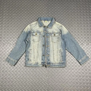 Vintage Crazy 8 Girl Denim Blue Jean Jacket Youth Medium, women's XS - Picture 1 of 12