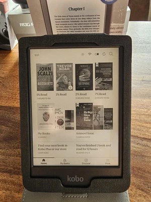 Kobo Clara BW 6 Zoll, 8GB, WLAN eBook-Reader - Schwarz - Bild 1 von 3
