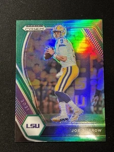 2021 Panini Prizm Draft Picks Joe Burrow Green Prizm #3 - Bild 1 von 2