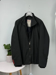 Prada Jacket Insulated Red Tab 2000’s Coat Black SGA80A Mens Size L-XL - Picture 1 of 15