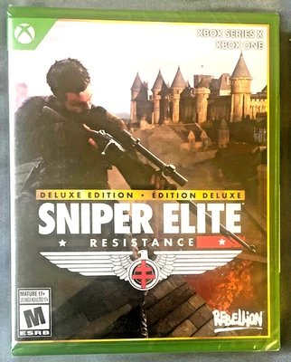 Sniper Elite Resistance Deluxe Edition XBOX Series X / Ond USA Version SEALED - Image 1 of 2